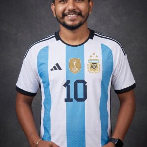 Argentina Home Jersey 2026 – Authentic Player Edition