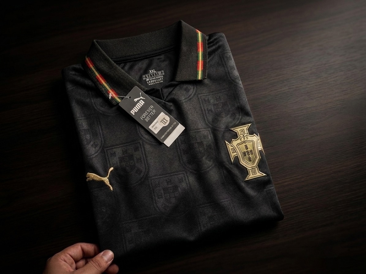 Portugal Black Edition Jersey 2026 – Premium Fan Edition - Image 3